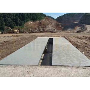 RS485 Digital U Shaped Length 18m 100T Truck Load Scales