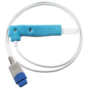 Buy cheap Datex Ohmeda 9 pin Disposable SpO2 Sensor CS/3 S/5 Cardiocap/5 Infant Neonate blue spong Disposable SpO2 Probe product