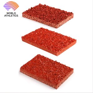 Breathable Rubber Granules Synthetic Running Track Surface EPDM Recycled Rubber