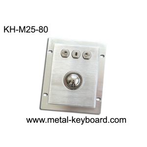 Buy cheap Vandal proof Metal Industrial trackball Mouse Resistant to dust , dirt , water from wholesalers