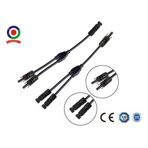 Buy cheap 14AWG Parallel Adapter 35cm Solar Branch Connector from wholesalers