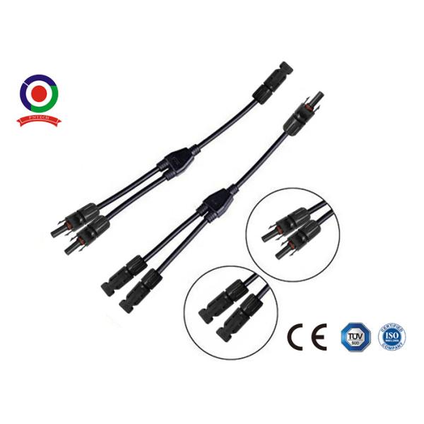 Quality 14AWG Parallel Adapter 35cm Solar Branch Connector for sale
