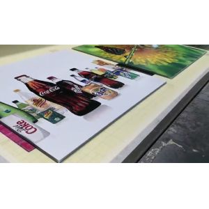 1500mm White 4mm PE Aluminum Composite Panel Facade UV Printing