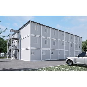 Buy cheap Modular Flat Pack Container Home Customized 20ft Container House with Toilet and Low MOQ from wholesalers