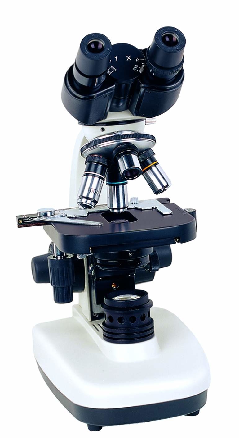 Quadruple Nosepiece Monocular Binocular Laboratory Biological Microscope NCH