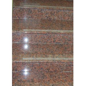 G562 Maple Red Granite Stair Treads slab tile cheap chinese stone Polished
