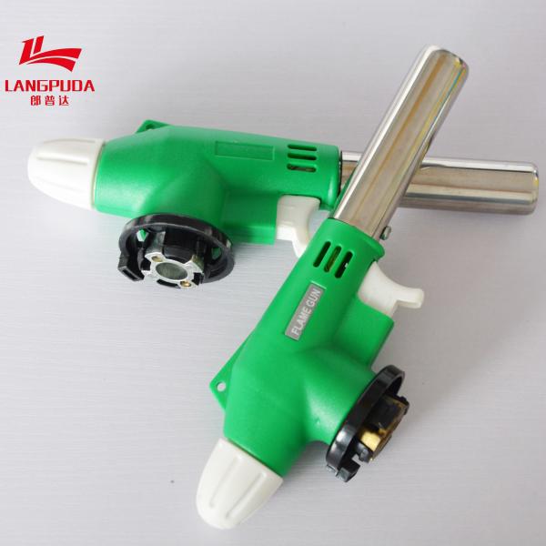 Buy cheap OEM Adjustable 150g/h Butane Flame Gun 180x60x49mm from wholesalers