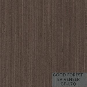Engineered Wenge Veneer Sheets Recomposed Dark Wood Veneer Sheets