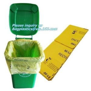 Buy cheap Biodegradable Compostable Garbage Bin Liners, Kitchen Bin Liner Compostable Flat Trash Bag On Roll, Bin Liner In Rol from wholesalers