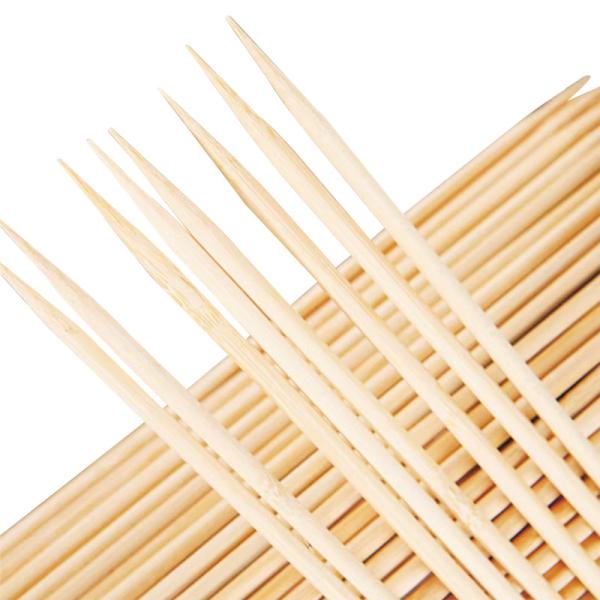 Buy cheap Easy Cleaning Disposable Bamboo Skewers Natural Colour With Customizable Packaging from wholesalers