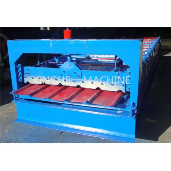 Sheet Metal Glazed Tile Roll Forming Machine With 4 Tons High Capacity