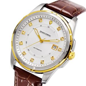 Buy cheap Automatic Date Full Screw Stainless Steel Mens Watches PT5000 Mechanical from wholesalers