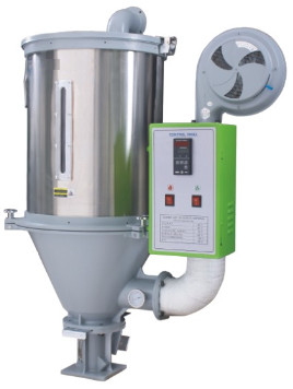 Quality Elbow Design Plastic Auxiliary Equipment Hopper Dryer With Temperature Controller for sale