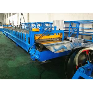 Electrically Driven Steel Deck Roll Forming Machine With Siemens PLC Control