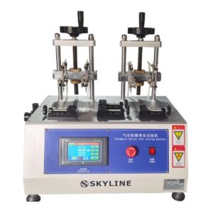 Buy cheap Pneumatic Button Life Testing Machine with 8 Test Stations, Touch Screen Control, and Adjustable Test Speed for Key Fatigue Testing from wholesalers