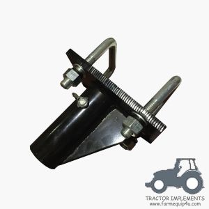 Bracket For Hay Spear Point,Square;Bale Spear Bracket To Loaders