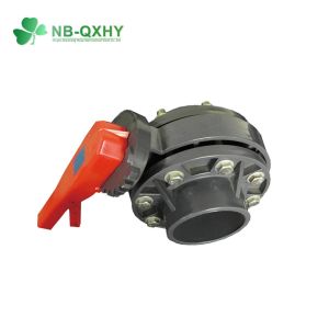 Buy cheap Water Supply PVC Handle Material Wafer Butterfly Valve with Flange Connection and SS316 from wholesalers