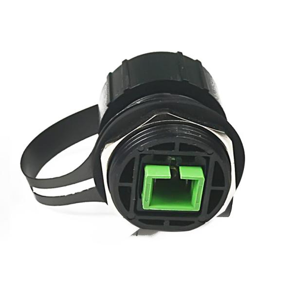 Quality Fiberhub enclosure ODVA SC/LC/MPO IP67 Bulkhead Inline Adapter for sale