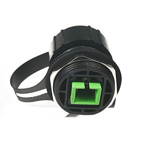 Buy cheap Fiberhub enclosure ODVA SC/LC/MPO IP67 Bulkhead Inline Adapter from wholesalers