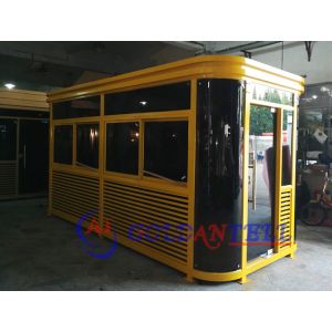 Grade 8.3 Color Steel Sandwich Panel Security Sentry Room