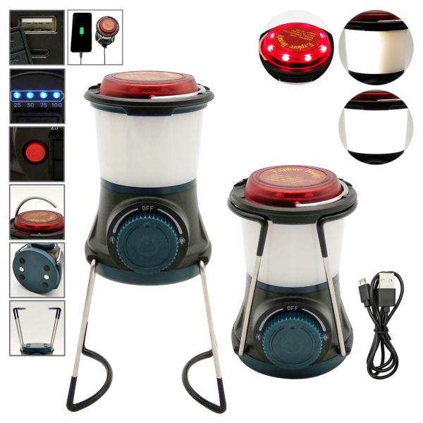 Quality Multi Function Portable Rechargeable Lantern 75x74x110mm Folded 95x74x190mm Unfolded for sale