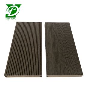 Distressed Composite WPC Decking Tiles WPC Garden Tiles For Outdoor Use