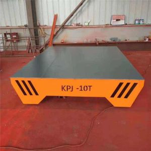 2~63T Electric Power Supply Rail Track Flat Transfer Cart