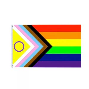 Buy cheap 3x5Ft Rainbow LGBT Flags Digital Printing Bandeira LGBT Progress Flag from wholesalers
