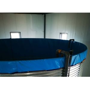Buy cheap Diameter 6.4m Galvanized Bolt Aquaculture Fish Tanks from wholesalers