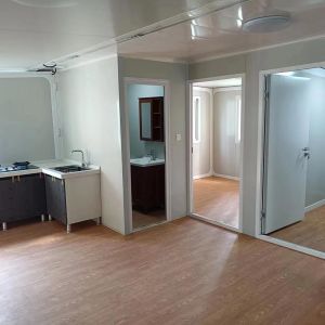 Expandable 3 Bedroom Prefab Container House Insulated Mobile Villa