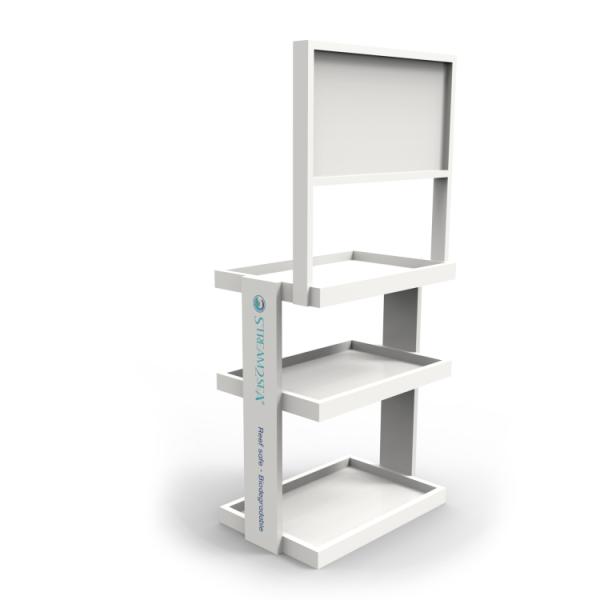 Daily Use Wooden Cosmetic Organizer Makeup Remover Desktop Display Rack