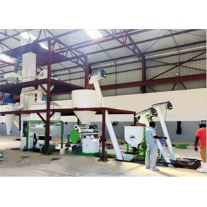 Buy cheap Cattle / Horse Poultry Feed Manufacturing Machine 1 - 2 T/H Capacity from wholesalers