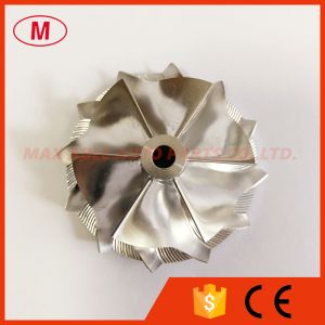 Buy cheap RHF5 41.90/54.00mm 6+6 blades high performance turbo aluminum 2618/Milling/billet compressor wheel from wholesalers