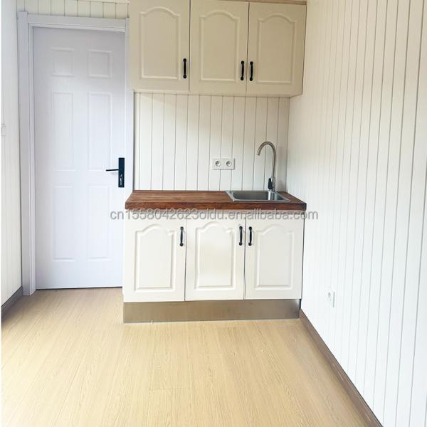 Chinese Design Style EU 20ft Wooden Houses Garden Prefabricated Houses Modern luxury prefab house Steel Structure