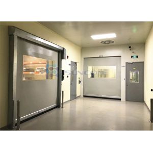 Buy cheap Modern Workhouse High Speed Roll Up Door Aluminum Frame Work On Machine from wholesalers