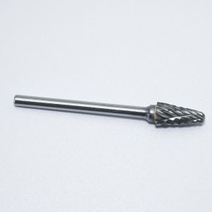 Buy cheap 3mm Type L High Precision Bright Uncoated Carbide Rotary Burr for Metal Machining from wholesalers