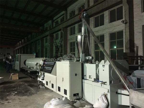 Buy cheap 315 - 630mm PVC Drainge Pipe Extrusion Line With SJ92 Twin Screw Extruder from wholesalers