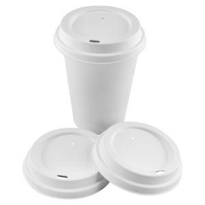 Buy cheap 100% Biodegradable Sugarcane Pulp Molded Sip Lid , Round , Bleached 80mm cup lids from wholesalers