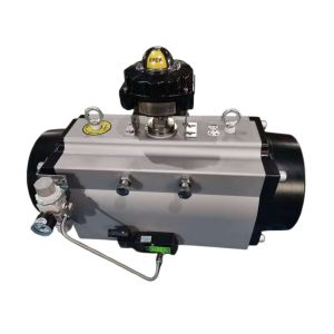 Buy cheap Pneumatic Rack and Pinion Actuator with High Temp Viton Seals Silicone Seals and Hardened Alloy Steel Pinion from wholesalers