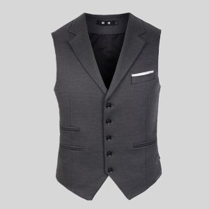 Buy cheap 100% Polyester Men's Fashion Vest match the Suits product