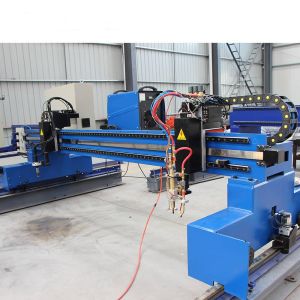 Gantry CNC Flame Air Plasma Cutting Machine Equipment 12m UL 6000mm/Min