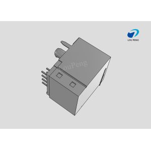 Buy cheap RJ45 Connectors, RJ45, Single Port, Port Matrix Configuration 1 x 1, RJ Type Jacks & Plugs,RJ45,Side,8P8C,R/A,50u