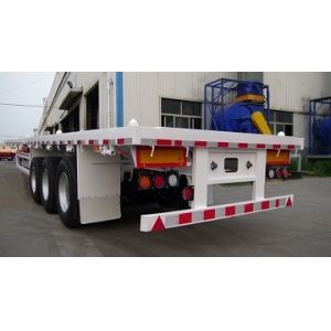 Buy cheap CIMC Best Quality 3-4 Axles 60t New lowbed Low Bed Semi Trailer 3 Axles 80t Lowbed Lowboy Low Flatbed Trailer For Sale from wholesalers