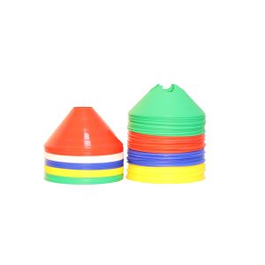 Training Soccer Ball Field Marker Cones 50 Pack Agility Disc Cones Customized