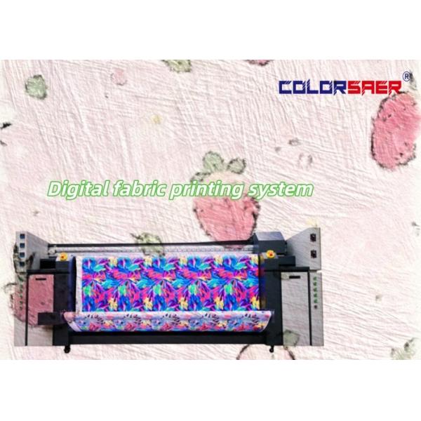 Large Format Textile Printing Machine With Fixation Unit Heater All-in-one