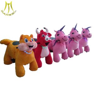 Buy cheap Hansel happy rides on animal motorized plush riding animals in mall from wholesalers