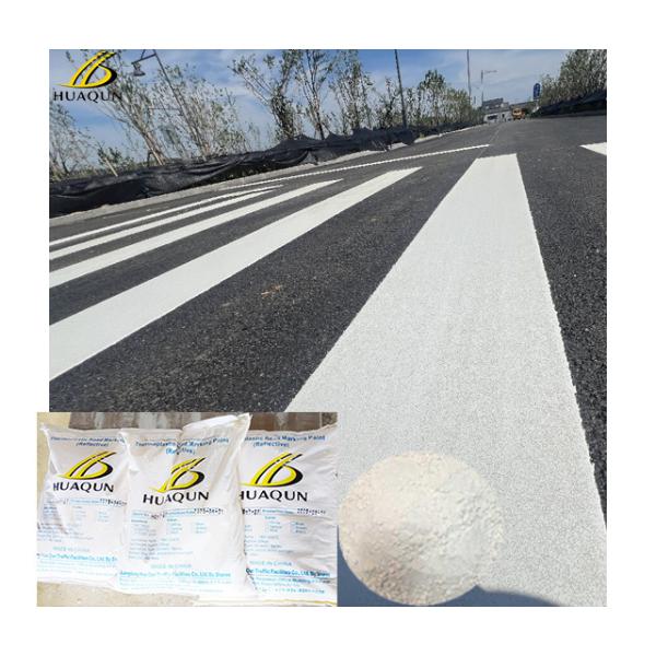 Quality C5 Thermoplastic Road Marking Paint 25kg White Yellow 180-220℃ for sale