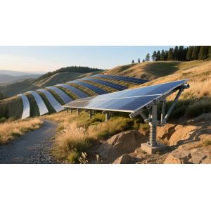 Buy cheap Solar Ground System Solar panel Mounting Structure Bracket Solar Mounting System from wholesalers