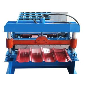 Buy cheap 2T Capacity Chain Drive Roof Tile Roll Forming Machine with 1250mm and 380V Power from wholesalers