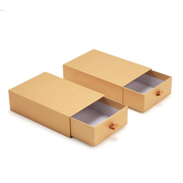 Custom Gift Craft Drawer Packaging Box Carton With Logo Printed Made Of Paperboard